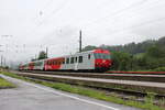 Geschoben von einer 1142 kam am 21.7.2012 ein Regionalzug von Linz Hbf kommend in Richtung Selzthal im Bahnhof Spital am Pyhrn an.
