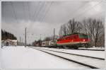 1142 693 leistete 1116 250  EUROmotion  am 21.3.2009 Vorspannleistung ber den Semmering.