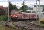 1142 623 am R 5909 aus Passau kurz vor dem Erreichen des Hbf Wels.