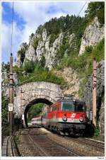 1142.665 mit dem OIC252. Breitenstein/Kleiner-Krausel-Tunnel, 5.9.2009.