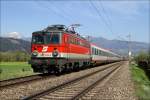 1142 684 fhrt mit EC 531  Stadttheater Klagenfurt  von Wien Meidling nach Lienz. 
St. Margarethen 27.04.2010