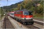 1142 673 fhrt mit IC 538  Energie Klagenfurt Strom  von Lienz nach Wien Meidling. 
Thalheim 9.10.2010