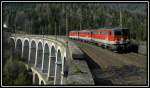 1142 689 an der Spitze dieses Lokzuges auf der Kalten Rinne am 22.4.2006.