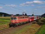 Die 1142 564 war am 08.08. mit dem 4030 von Spielfeld-Stra in Richtung Graz unterwegs, aufgenommen in Kleinweitendorf.