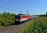 1142 642 + 1116 19x mit einer ROLA am 20.08.2012 unterwegs bei Rutzing.