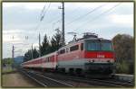 1142 663 mit dem E 2162 von Wien Franz Josefs Bahnhof nach Sigmundsherberg bei der Einfahrt in Heiligenstadt am 20.10.2006.