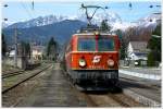 1142 682 steht mit dem Ölzug 76674 im Bahnhof Trofaiach. 
21.3.2014