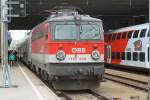 1142 698-0 ist am 20.Juni 2015 mit dem REX 7120 im Bf.