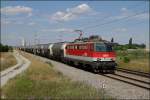 1142.662 fuhr am 25.06.15 mit VTG 49601 durch Eggendorf Ri.