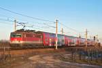 1142 611 brachte am 08.01.2016 den R 2336 nach Bernhardsthal.