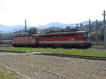 1142 595-6 und 1144 024-7 in Mürzzuschlag. 12.8.2015