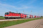1144 095 mit REX 2852, unterwegs nach Krems an der Donau.