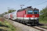 1144 225 mit REX bei Sirndorf an der March am 18.05.2017.