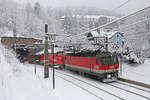 Am 14.1.18 wurde es am Semmering mal wieder richtig Winter.