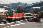 1144 253 mit EC164 bei Bruck/Mur am 23.01.2018.