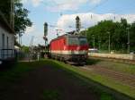 1144 246 mit TX Autotransportern am 30.5.2007 in Drverden auf dem Weg gen Sden