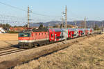 1144 069 mit einem REX nach Krems/Donau kurz nach Muckendorf-Wipfing.