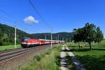 1144 278 mit einem REX am 03.06.2018 bei Wernstein am Inn.