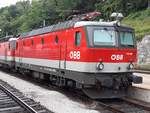 1144.288-8 neu lackiert und generalüberholt am 24.08.2020 im Bahnhof Leoben.