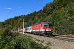 Auf der Passauerbahn sind nach wie vor noch lokbespannte Regionalzüge anzutreffen.