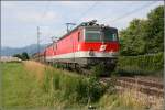 Die Innsbrucker 1144 234 und 216 bringen am frhen Morgen des 29.06.07 einen Kalkzug zum Zementwerk Rohrdorf.