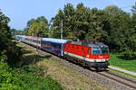 Bei Wildon in der südlichen Steiermark ist die Südbahn einige Kilometer lang nur eingleisig angelegt.