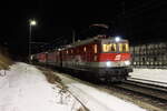 Am 23.2.2022 war der  Grazer Ölzug  RID57709 von Stadlau Fbf nach Graz Vbf außerplanmäßig mit drei 1144ern an der Spitze und von Gloggnitz bis Semmering Unterwerk noch