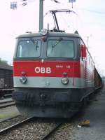 Nebst den Tauris 1016/1116 der hufigste Gast der BB in Buchs SG:  Die Baureihe 1044/1144.
