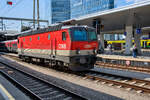 �BB 1144 261 als Tfzf Richtung Wien Grillgasse, am 27.07.2026 in Wien Hauptbahnhof.