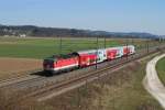 1144 274 mit REX 1618 bei Amstetten (30.03.2008)