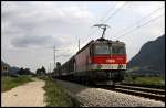 Die Bespannung des  Paneuropa-Terratrans-Express , Bremen-Golland - Verona Q.E., im Abschnitt Mnchen-Brennero/Brenner liegt in der Hand der 1144er oder auch der 182. Am 30.07.2009 hatte 1144 227 (9181 1144 227-6) die Aufgabe den TEC 42175 mit sammt eines weiteren Lokfhrers in Richtung Kufstein zu bringen.
