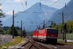 1144 224-3 & 1144 200-3 jagten die RoLa vor sich her gen Wrgl,Brixlegg (sterreichurlaub 20.08.09)