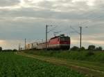 Die 1144 299 war am 23.06.2010 der RoLa zum Brenner vorgespannt.