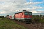 1144 065, mit einem REX zwischen Himberg und Gramatneusiedl. Die Aufnahme entstand am 30.09.2010 um 16:20.