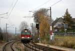 1144 229 am 20.11.10 mit REX 7116 in Greifenstein.
