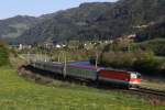 1144 057 fhrt dem Polonia Ersatzzug IC 15103 von Wien-Meidling nach Villach.