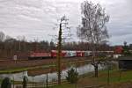 REX 7121 ist mit BR 1144 von Krems/Donau nach Wien FJB unterwegs. Kritzendorf, am 10.12.2011.