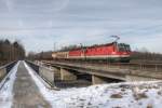 1144 109 & 226 am 04.02.12 auf der Autobahnbrcke bei Haar/Mnchen