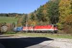 1144.265 als letzte ihrer Serie mit Pflatsch + 290 mit Falls-GAG bei Klamm/Sch. 21.10.12