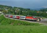 1144 078 mit einem REX am 26.05.2010 unterwegs bei Drrwien.