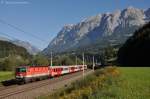 1144 042 mit REX1504 am 09.09.2012 bei Pfarrwerfen
