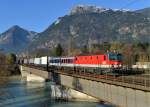 1144 209 mit einer Rola nach Wrgl am 17.11.2012 auf der Innbrcke bei Brixlegg.