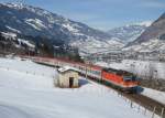 1144 108 mit einem OIC nach Villach am 02.03.2013 bei Angertal.