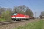 1144.247+200 mit G-55507 unterhalb von Gloggnitz am 30.3.14