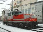Lok 1163 010 am 27.01.2003 in Salzburg Hbf.