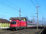 1216 233 durchfhrt mit OIC548 Stiegl Express  Marchtrenk; 090108