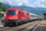 EC München-Meran im Bf Brixen (03.08.10)