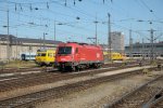 1216 019 am 03.09.11 beim Umsetzten in Mnchen Hbf