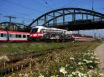 175 Jahre Eisenbahn fr sterreich Lok zum ersten Mal in Wien (mit Kamille) - Wien Westbahnhof  05.08.2012.