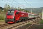 1216 229 (Spirit of Praha) mit EC172 in Oberaich am 27.04.2013